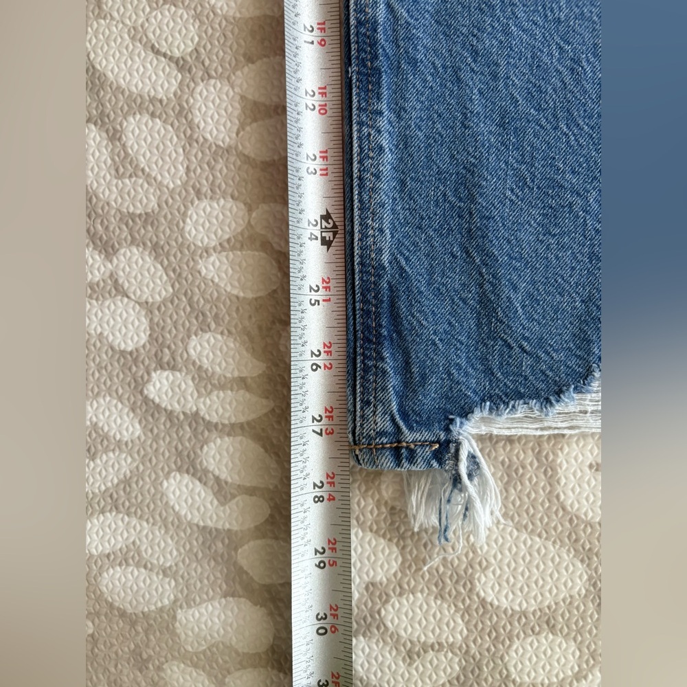 American Eagle Outfitters High Rise Blue Jeans - Picture 6 of 11